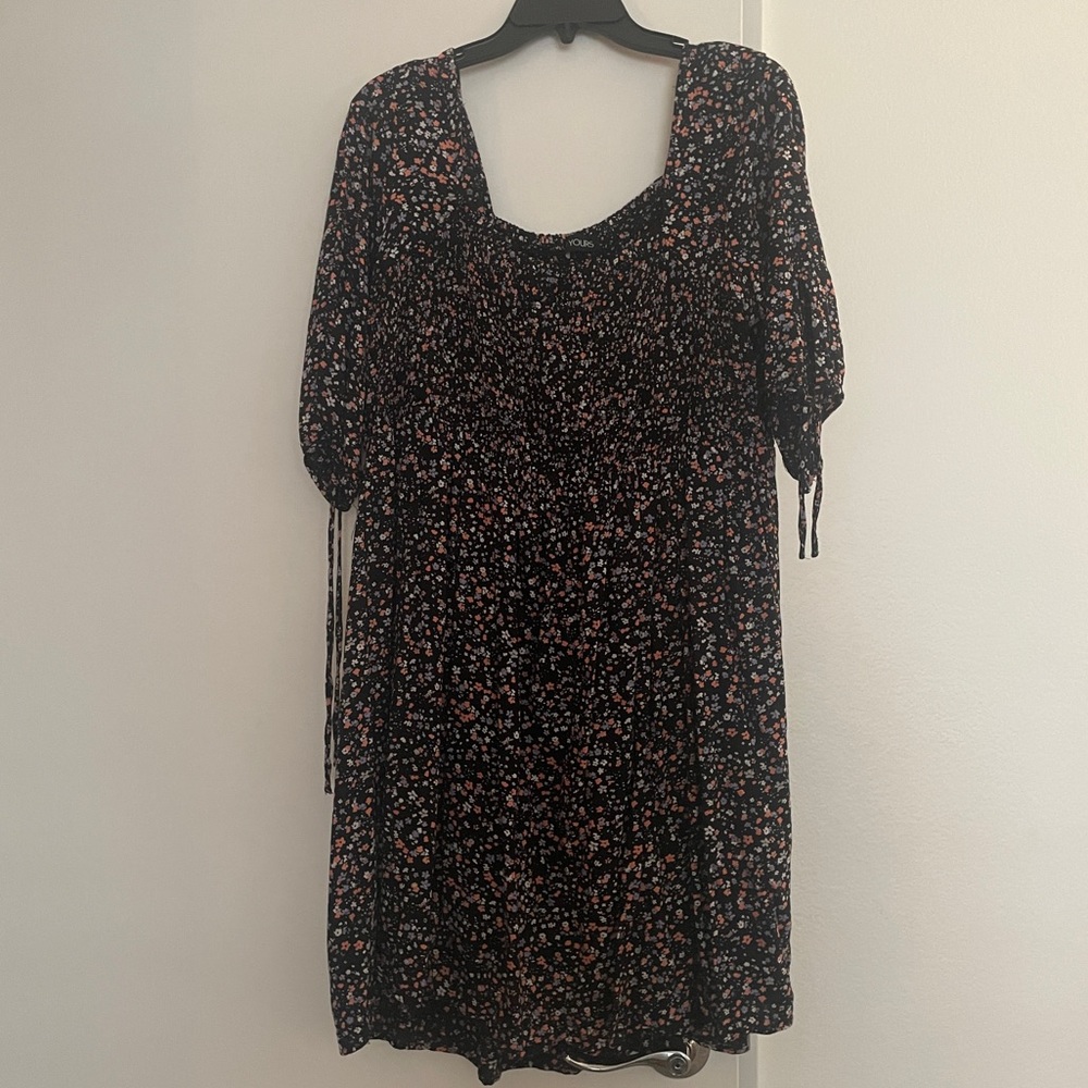 Floral printed dress